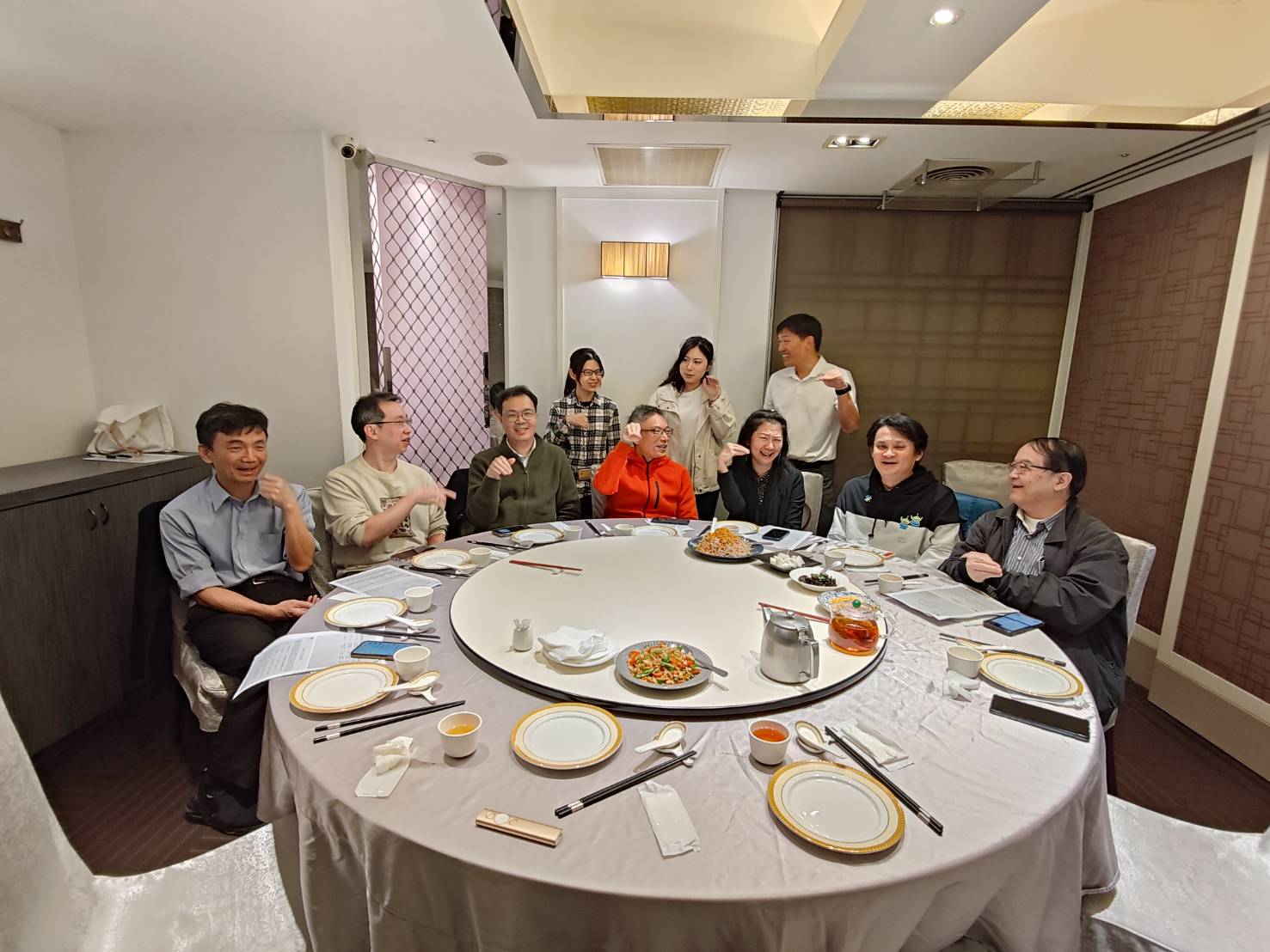 文章圖片：台灣喉科醫學會第一屆第六次理監事會議（實體+線上）